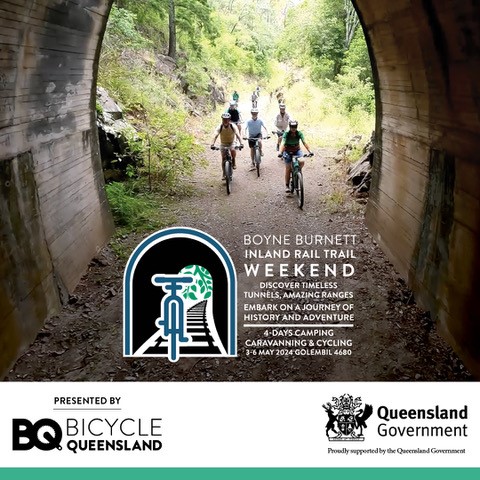 17 01 24 Bicycle qld boyne burnett rail trail cycling event