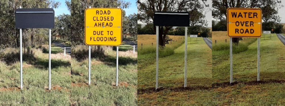 Flood signs