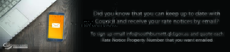 Rates notice banner
