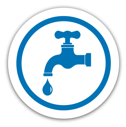 Water tap icon