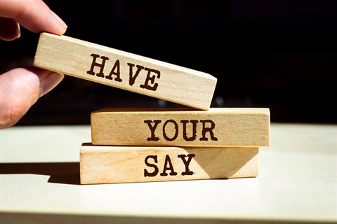 have your say