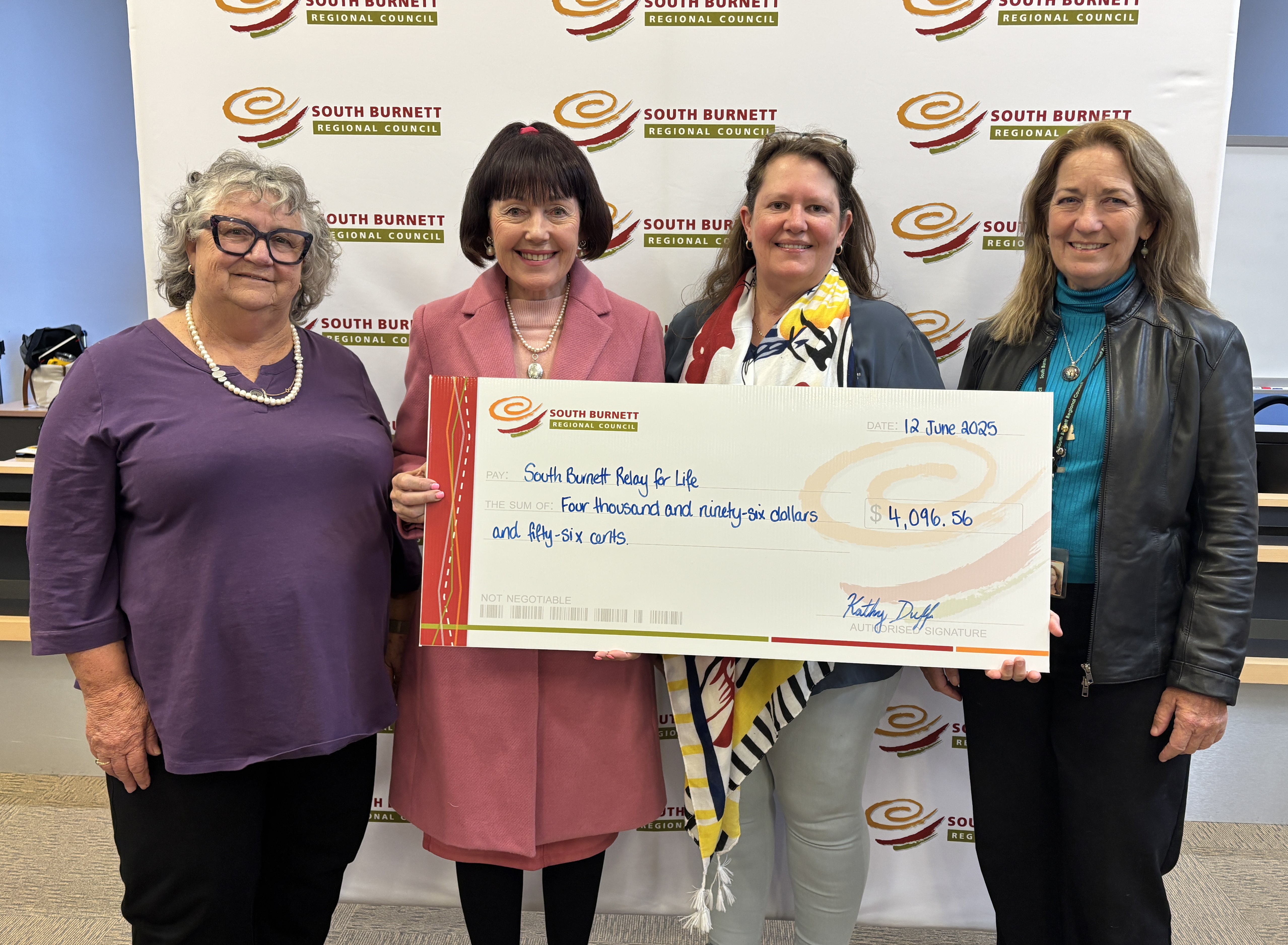 Mayors Breakfast Donation Photo