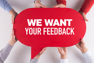 We Want Your Feedback, Public Consultation
