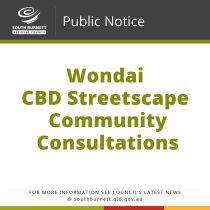 Wondai CBD Streetscape Community Consultations