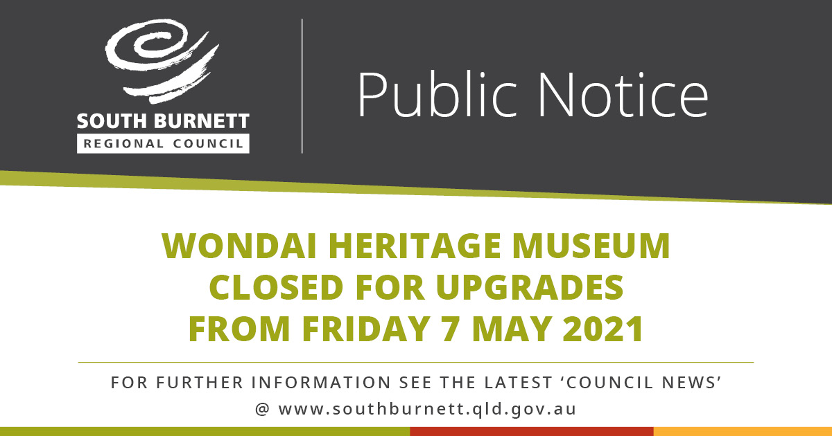 Wondai Heritage Museum upgrades to commence