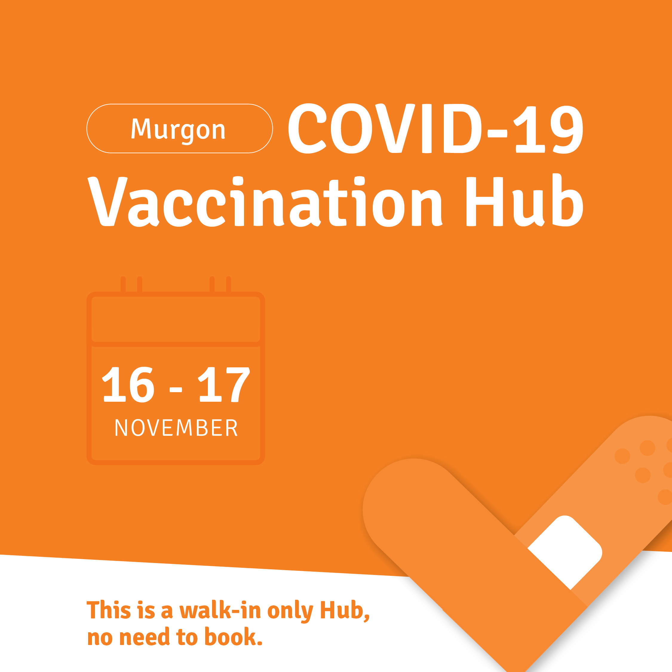 10 11 21 Murgon vaccine hub facebook ads