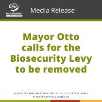 Mayor Otto calls for the Biosecurity Levy to be removed