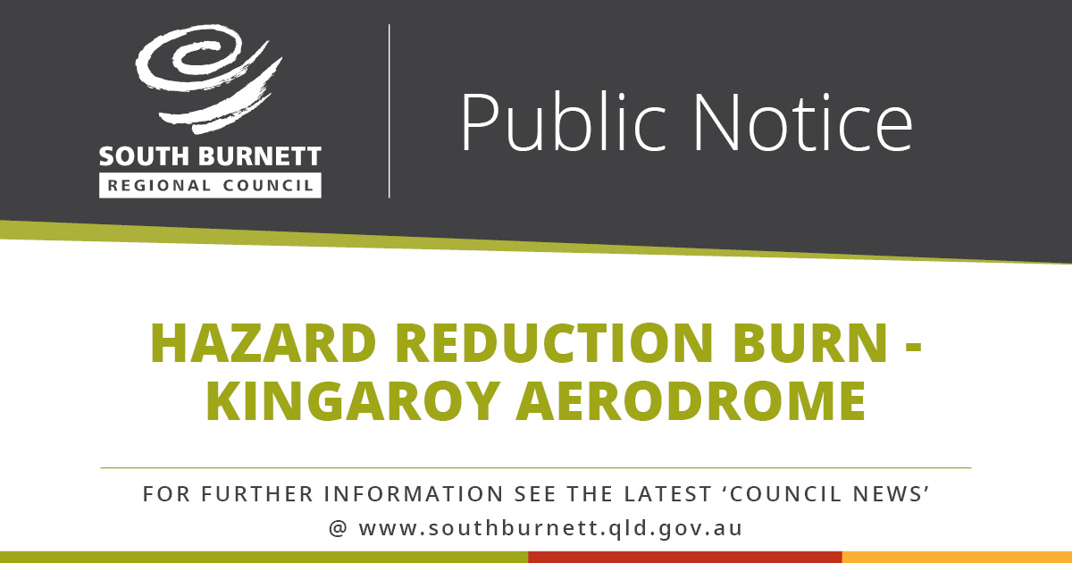 Hazard reduction burn - Kingaroy Aerodrome