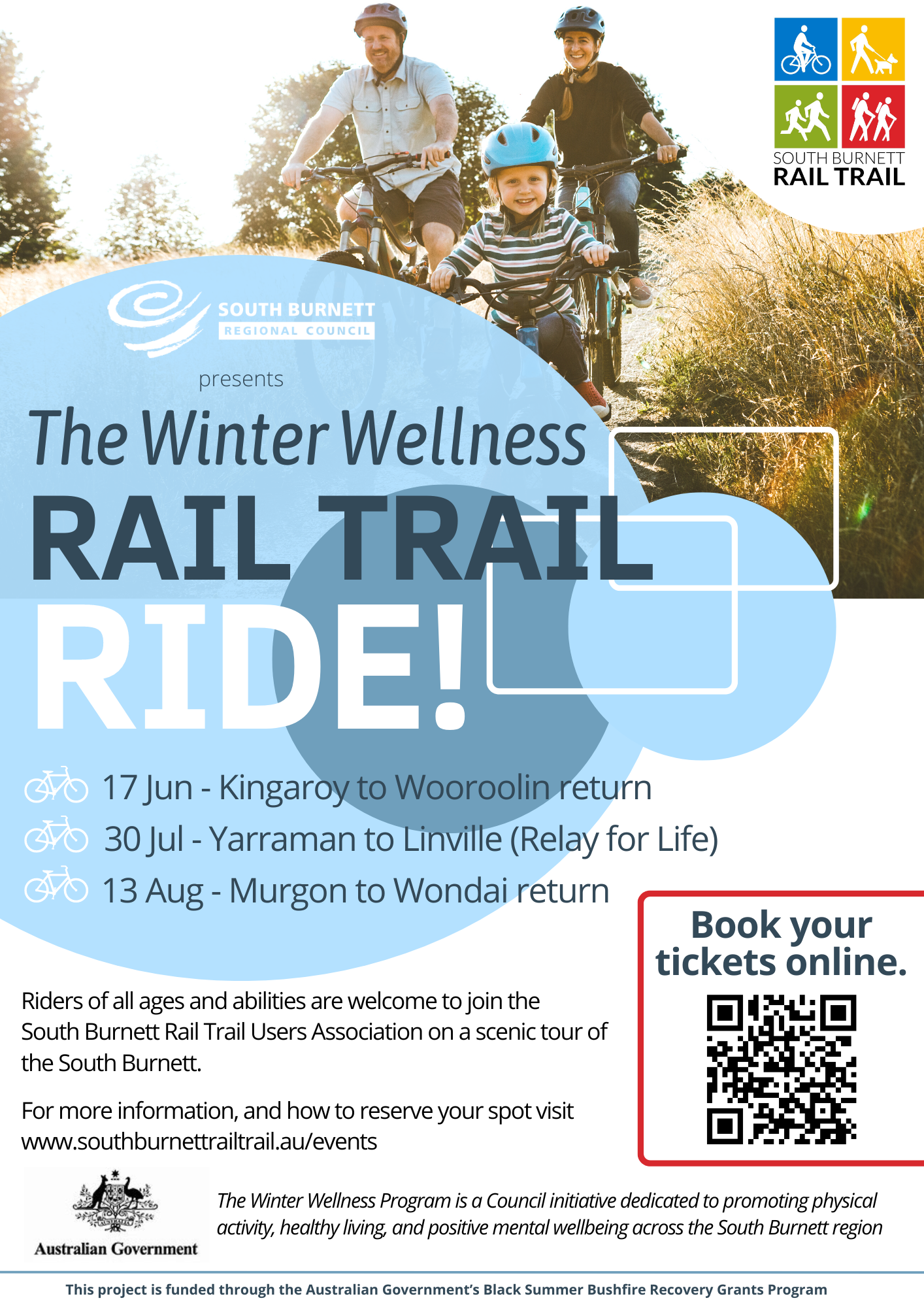 The Winter Wellness Rail Trail Ride