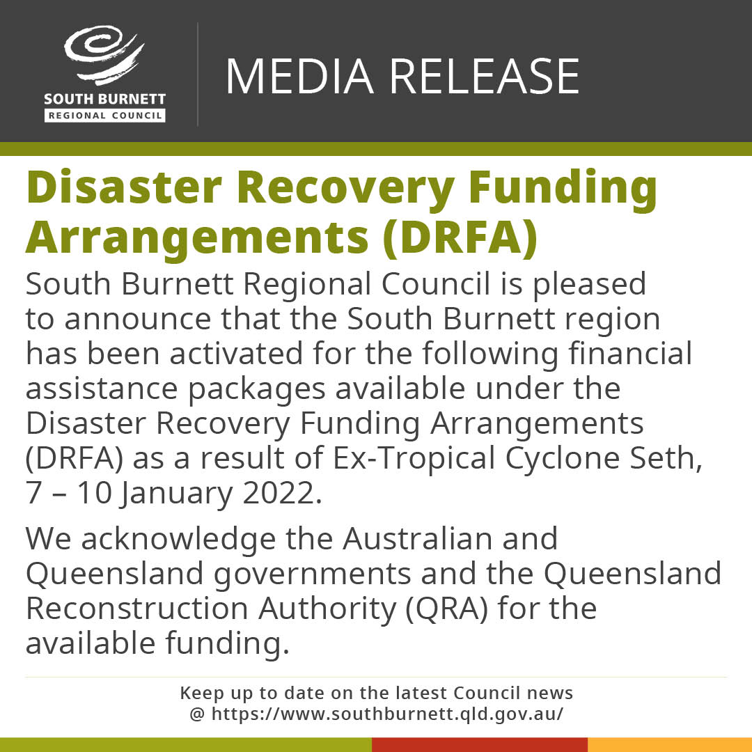 19 01 2022 Disaster recovery funding arrangements drfa 1