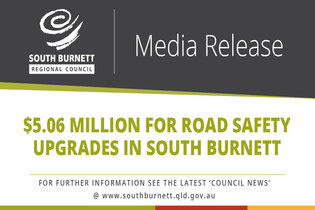 $5.06 Million for road safety upgrades in South Burnett