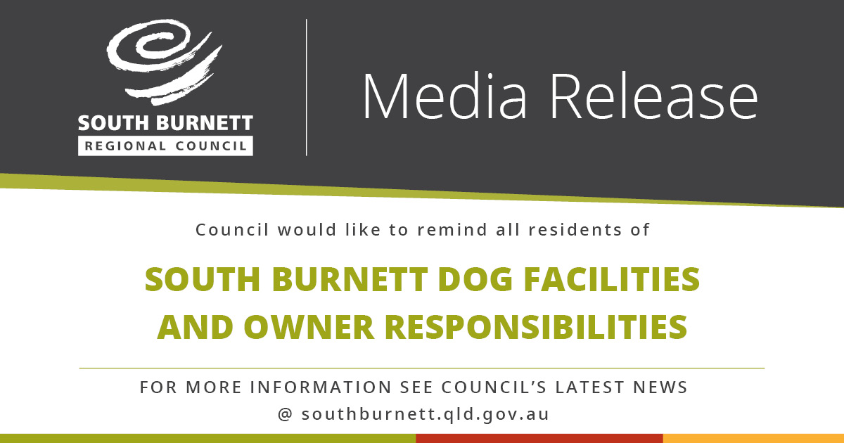 South Burnett dog facilities and owner responsibilities