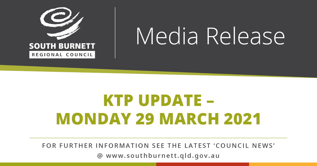 KTP Update – Monday 29 March 2021