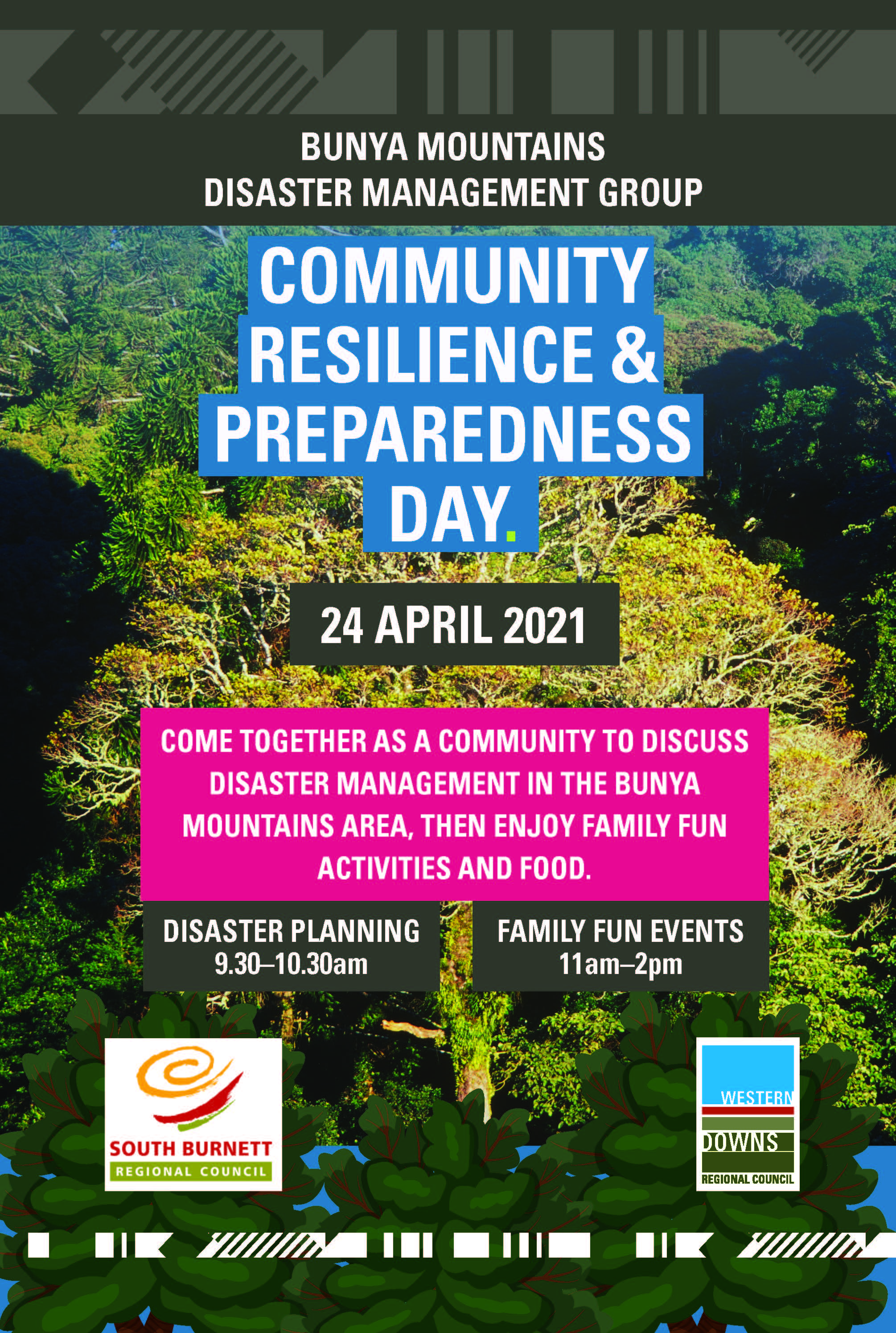 Flyer Bunya Mountains Community Resilience and Preparedness Day